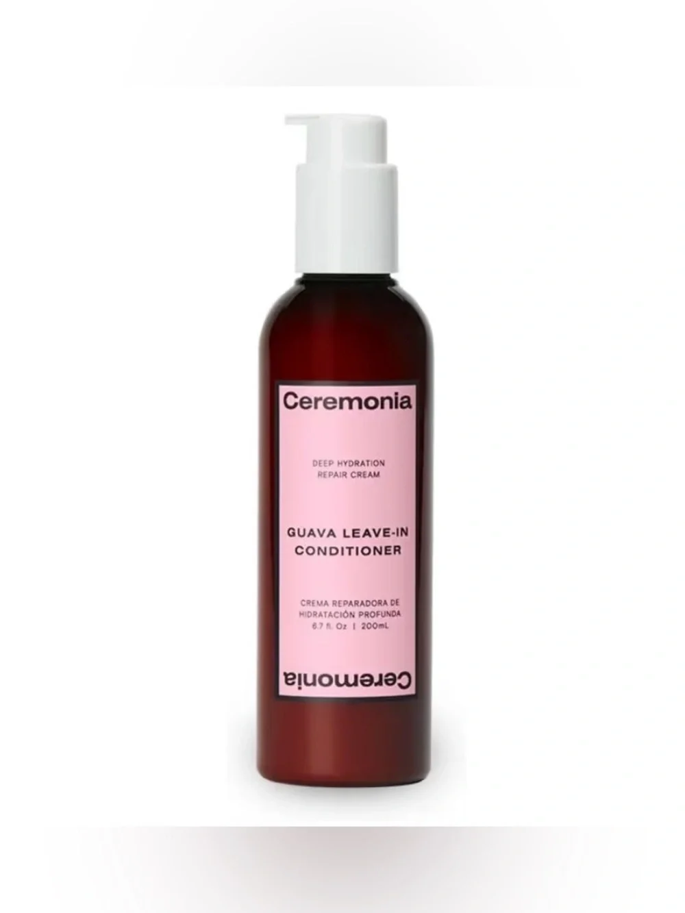 Ceremonia Guava Leave-In Conditioner for Dry & Frizzy Hair
